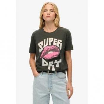 Hoodie sans capuche Superdry femmes – style Lo‑Fi Punk couleur pastel