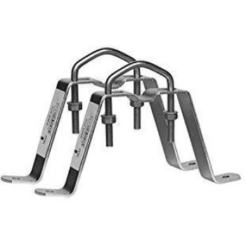 Support Murale à Étriers HDSAT – 10 cm de Décalage pour Antenne Sat TNT