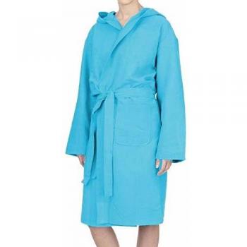 Accappatoio PETTI Artigiani Italiani Microfibra Celeste L