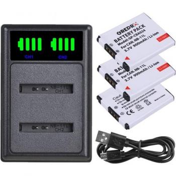 NB-11L Batterie-Laderegler – Für IXUS 240 HS und LXUS 182
