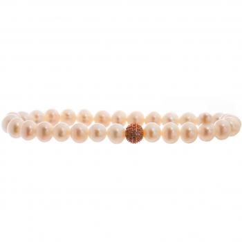 Bracelet femme argent rose Lancaster JLA-BR-SB-2WH