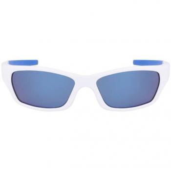 Occhiali Sportivi Nike Jolt M DZ7379 100 Occhiali da Sole Bianco e Blu Quadrati