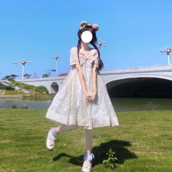 Kawaii Floral Dress for Summer