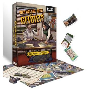 Hidden Games Krimi-Brettspiel: Wer hat Mr. Reed getötet?
