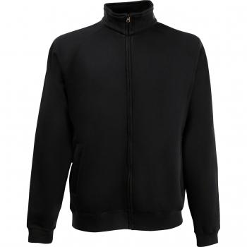 Men's Black Full Zip Sweatshirt