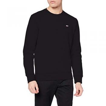 Tommy Jeans Sudadera Fleece Regular Negro XS