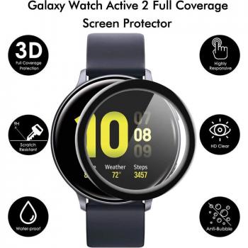 Samsung Galaxy Watch 46mm/42mm Active 2 40mm/44mm HD Transparent Film Screen Protector