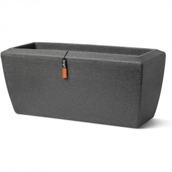 Capi Anthracite Arc Granite Planter 60x35x40 cm