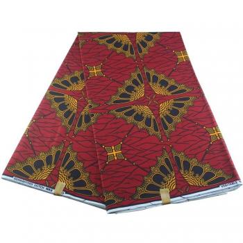 Tela Ankara de algodón 6 yardas