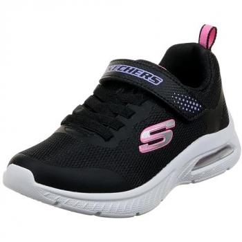 Skechers Microspec Max Plus Subtile Schritte Kinder Sneaker schwarz 28