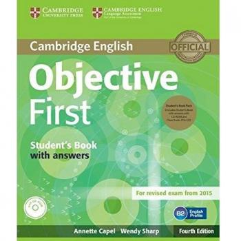 OBJECTIVE FIRST STUDENT BOOK WITH ANSWERS, CD-ROM AND CLASS AUDIO CDS