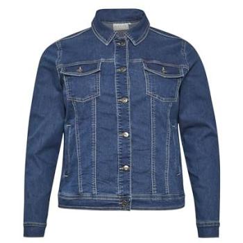 Veste Jean Femme Kaffe Curve Vicka Bleu 52 (original)
