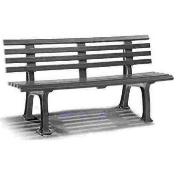 Panchina da Esterno in Plastica 150 cm
