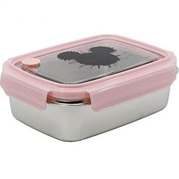 Sandwichera Mickey Mouse 1020 ml de acero inoxidable