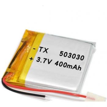 3.7V 503030 400mAh Lithium Battery for GPS and Multimedia Devices