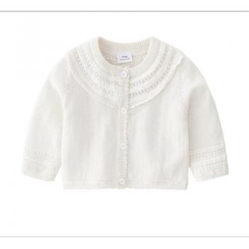 Girls' Knit Top, Fall Outerwear, Round Neck Long Sleeve Casual Ruffle Princess Blouse Autumn/Spring