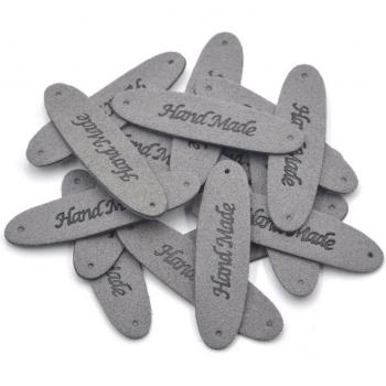 KALASO 10 Gray Garment Tags for Sewing Projects