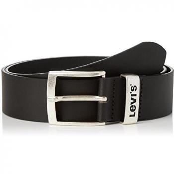 Levi's Cintura in pelle New Ashland Regular Black 105 cm