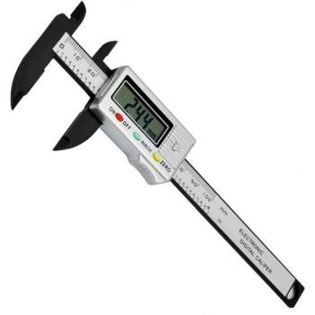 Digitaler Sattel aus Kohlenstofffaser – 150 mm Länge, 4‑Zoll Messschieber