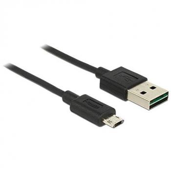 Delock USB 2.0 Kabel Typ A auf Micro B, 1 m