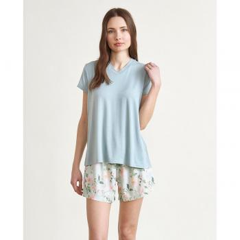 Pigiama JJBEH0701 maniche corte turchese L