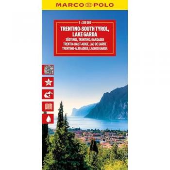 MARCO POLO Reisekarte Italien 03 Südtirol, Trentino, Gardasee 1:200.000