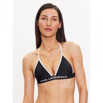 KARL LAGERFELD Bikini-Oberteil 230W2234 in Schwarz