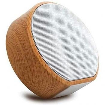 E-NUC A60 Mini Altavoz Bluetooth Color Madera