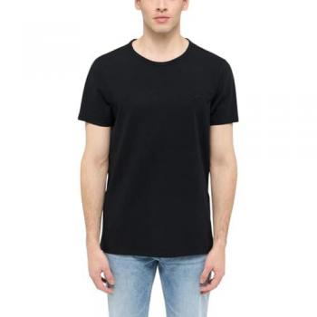 Mustang T-Shirt „Allen“ – Rundhalsausschnitt, 2×1 Stück