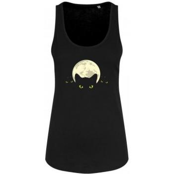 Grindstore Damen Bright Eyes Schwebendes Tanktop Large (UK Schwarz)
