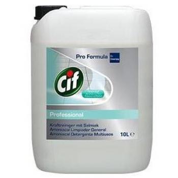 Limpiador Líquido Multiusos CIF con Amoníaco 10L