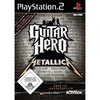 Guitar Hero: Metallica (PS2, DE Version, mit OVP, sehr guter Zustand, gebraucht)