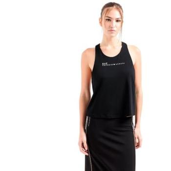 Canotta EA7 Donna Black Print