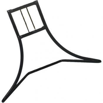 Roue roulante pour hamster – Base en acier noir