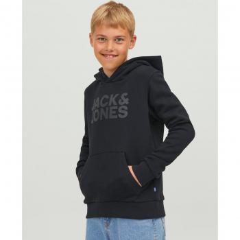 Sudadera de Niño de Jack & Jones con Capucha y Logo Corp