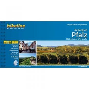 Radregion Pfalz: Mit Deutscher Weinstraße. 1:75.000, 944 km (Bikeline Radtourenbücher)