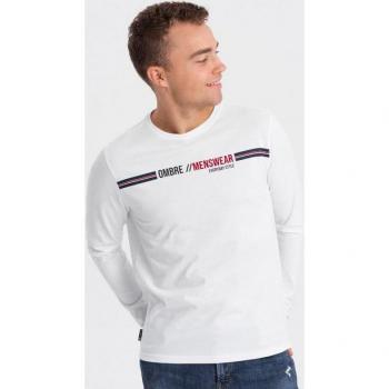 OMBRE Bedrucktes Langarmshirt für Herren