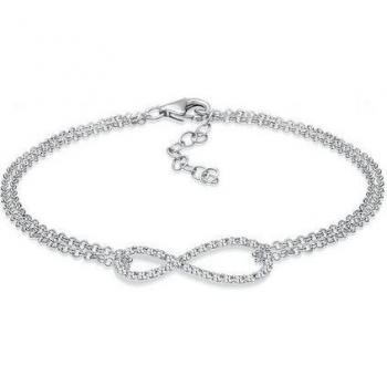 Elli Infinity mit Swarovski® Kristallen 925 Sterling Silber