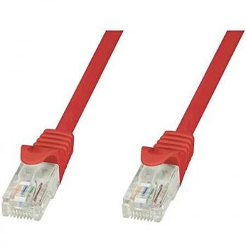 TECHLY Professional 024858 Cavo di Rete Patch in CCA Cat.6 Rosso UTP 20m