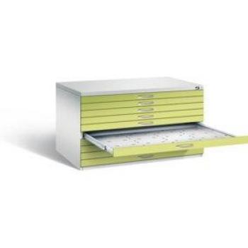 C+P Flachablageschrank Lichtgrau