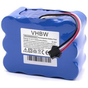 Remplacement batterie 2000 mAh 14,4 V (NiMH) pour MyGenie XR210