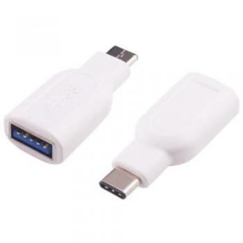 PremiumCord USB 3.1 C/USB 3.0 A Adapter, Metallgrau, OTG
