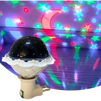 Stella di Cristallo LED 360° In Movimento