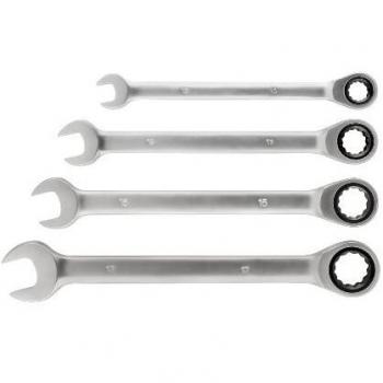 KWB 10-17 mm Double-Ended Ratcheting Box Wrench Set