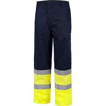 Pantalón Workteam B1491 Cinta Reflectante y Fluorescente