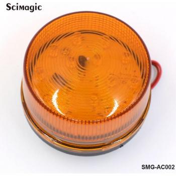 Lampadaire LED clignotant SMG avertisseur 12‑24 V