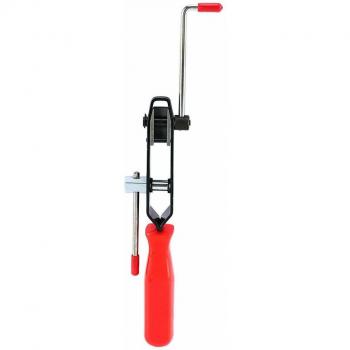 Herramienta de instalación para abrazaderas CV, alicates tipo oreja, metal rojo + negro