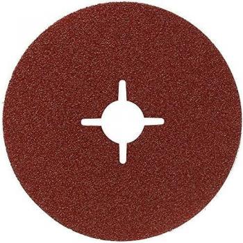 Disque fibre Bosch R444 Expert pour corindon métallique 100 mm 16 mm 80