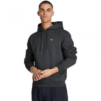 Tommy Jeans Herren Hoodie Regular Fit mit Kapuze in Grau, Größe XL