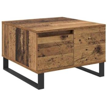 Table Basique Vidaxl – Bois Ancien 55×55×36,5 cm